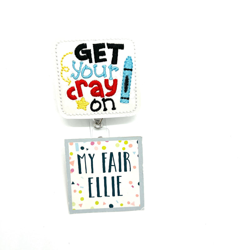 Get Your Cray On // Badge Buddy
