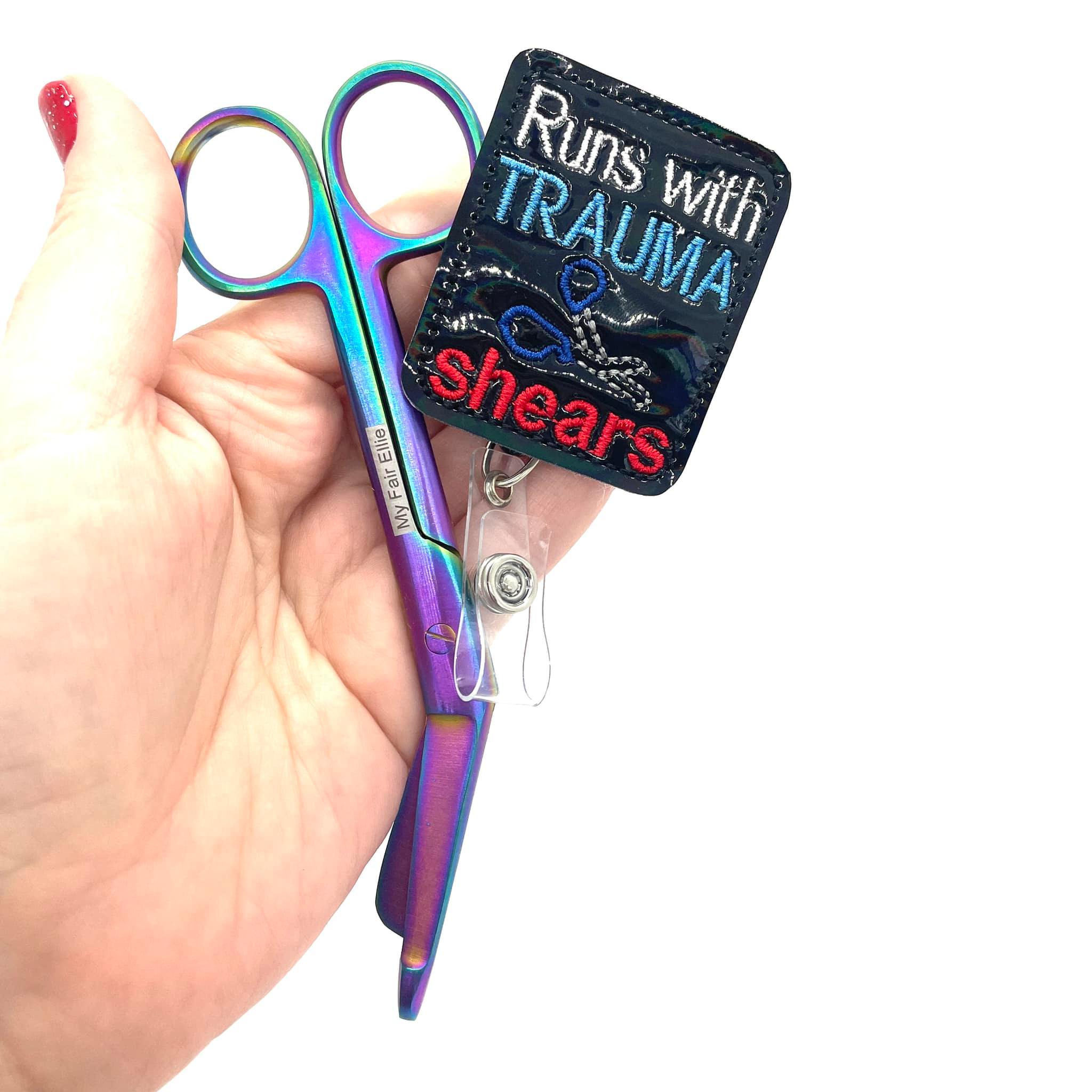 Oiled Rainbow Trauma Shears // ER // Bandage Scissors – My Fair