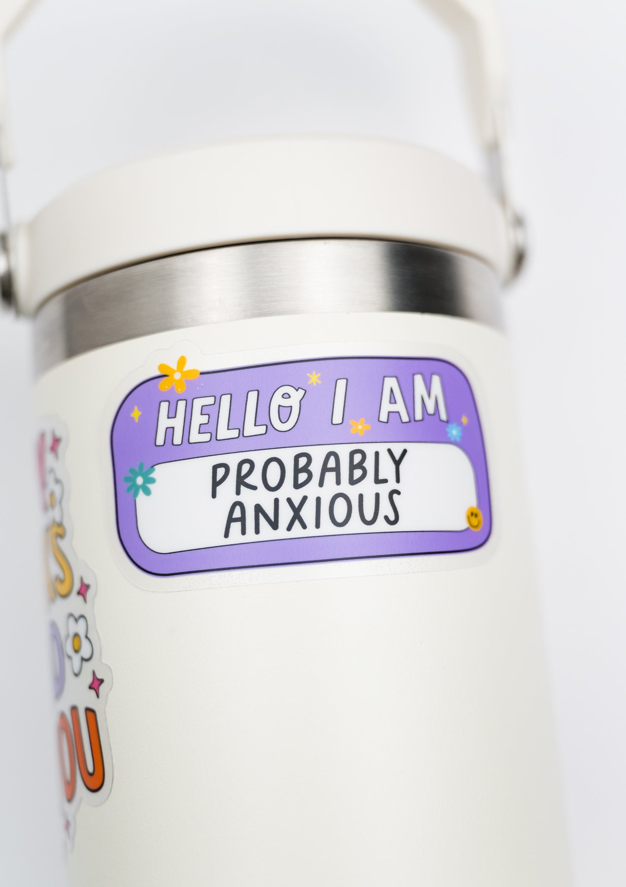 Probably Anxious Keychain