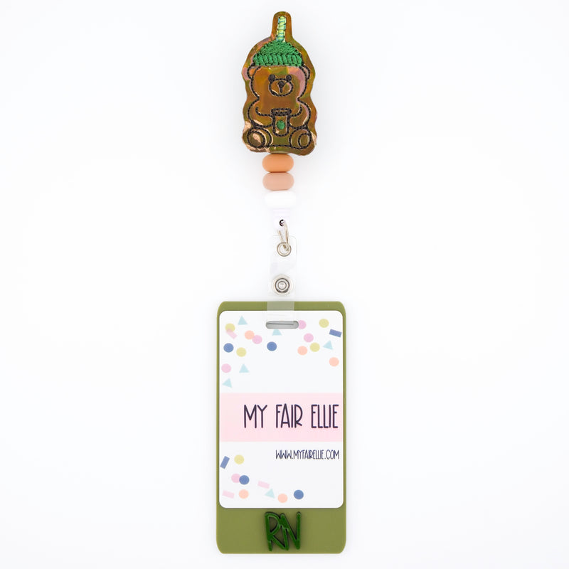 Bear Coffee Cup // Badge Buddy