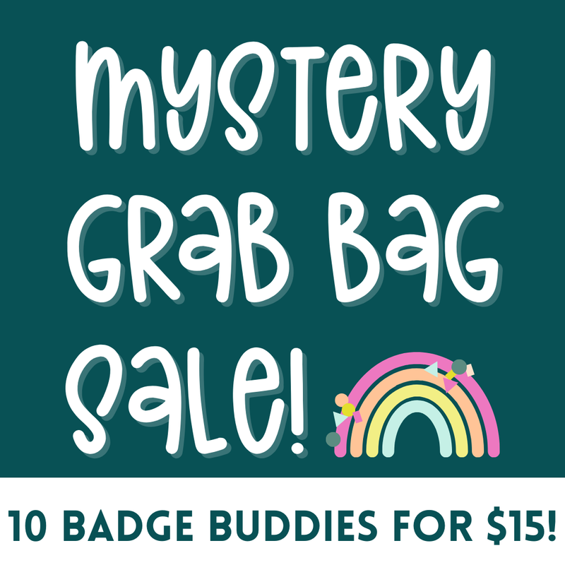$15 Mystery Badge Buddy Grab Bag // Quantities Limited