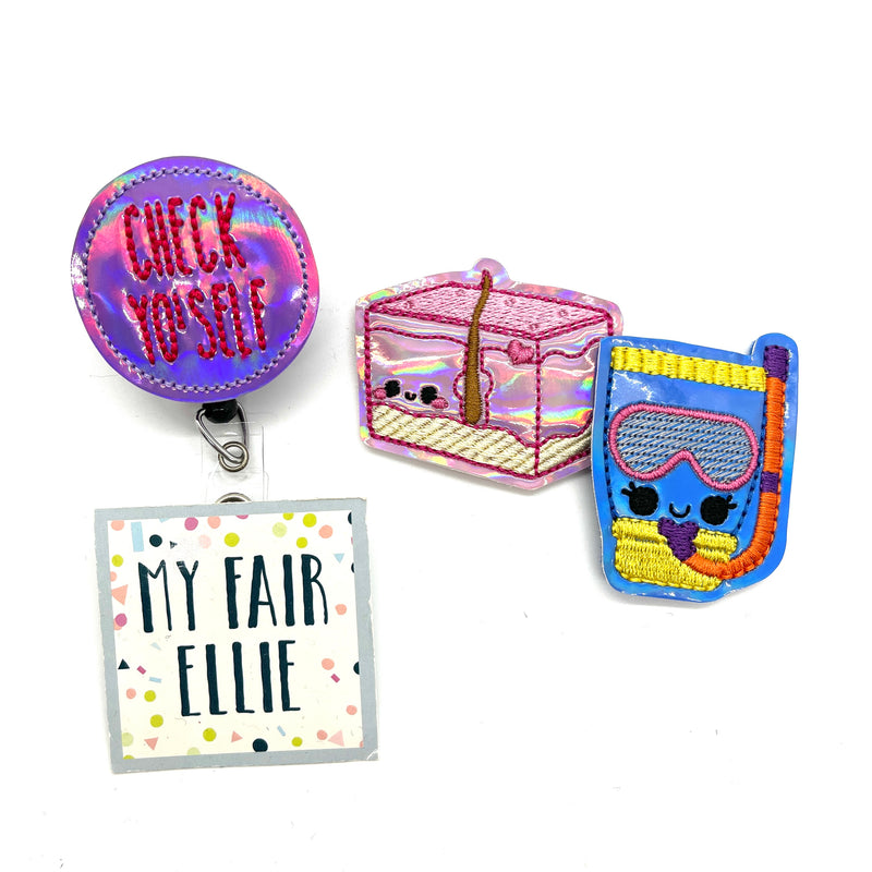 SALE!! Check Yo Self // Dermatology // Skin // Sunscreen // Badge Buddy