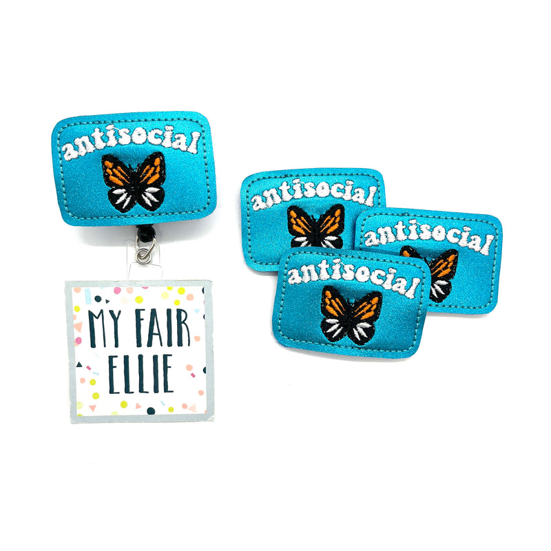 Antisocial Butterfly // Badge Buddy