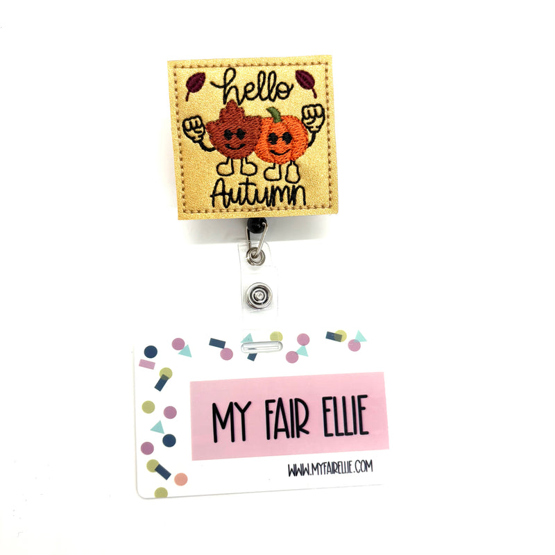 Hello Autumn // Badge Buddy