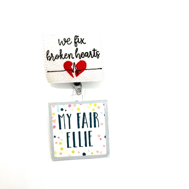 We Fix Broken Hearts // Badge Buddy