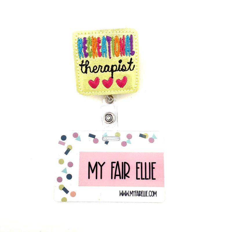 Recreational Therapist // Badge Buddy