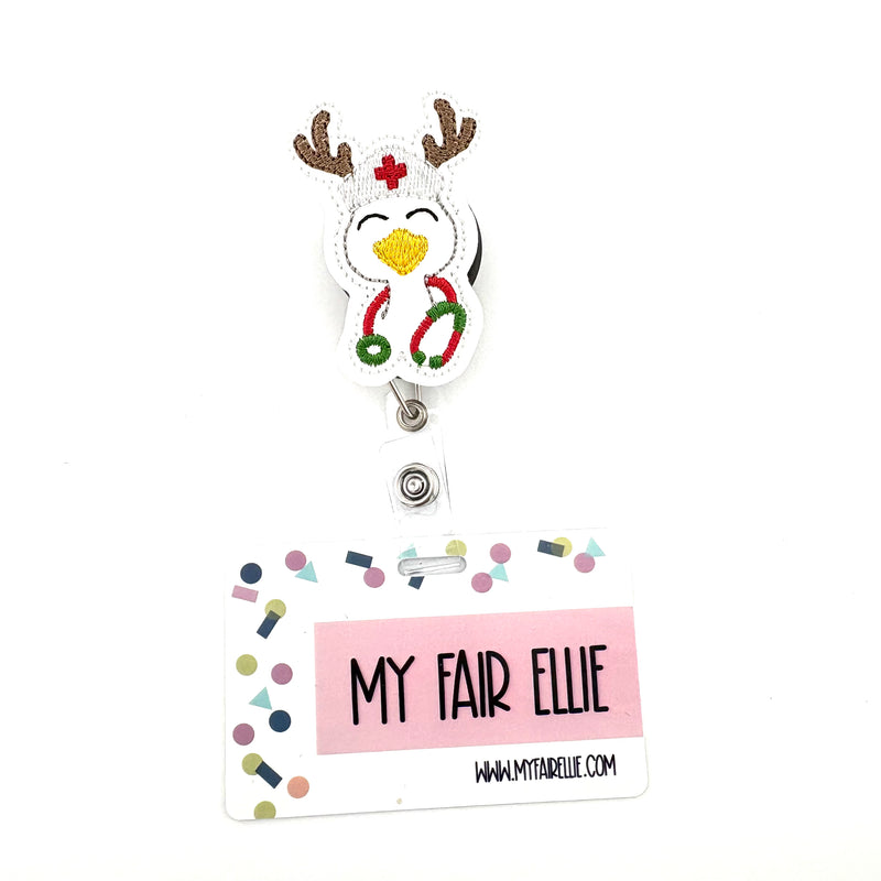 Reindeer Goose with Stethoscope // Christmas