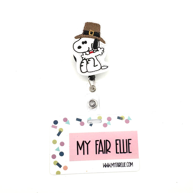 White Dog Pilgrim // Badge Buddy