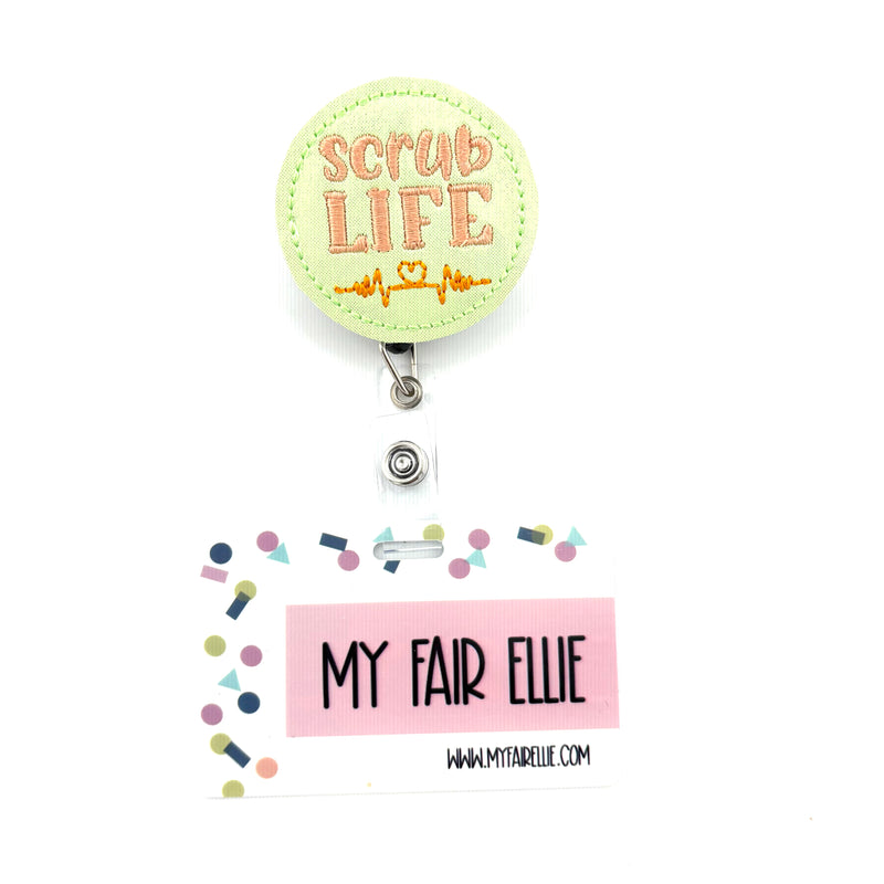 Scrub Life // Badge Buddy