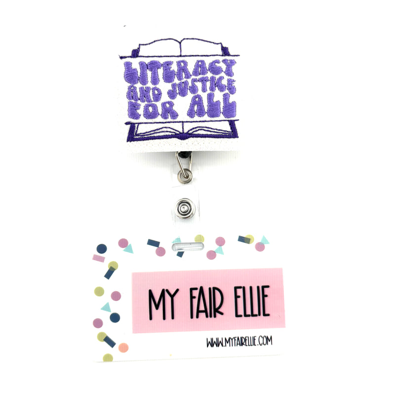 Literacy and Justice for All // Badge Buddy