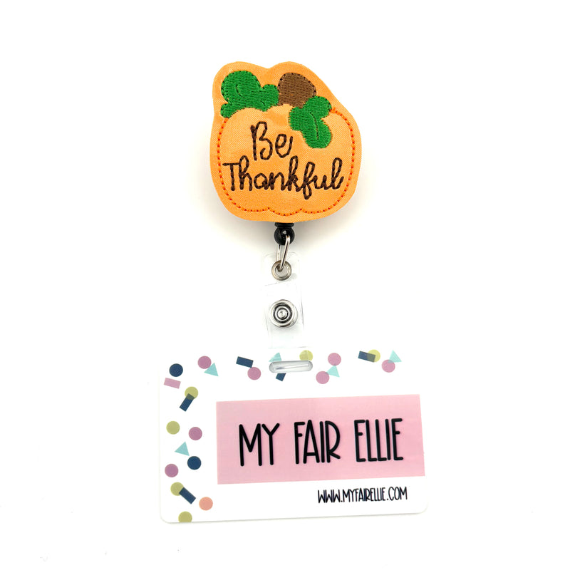 Be Thankful Pumpkin // Fall
