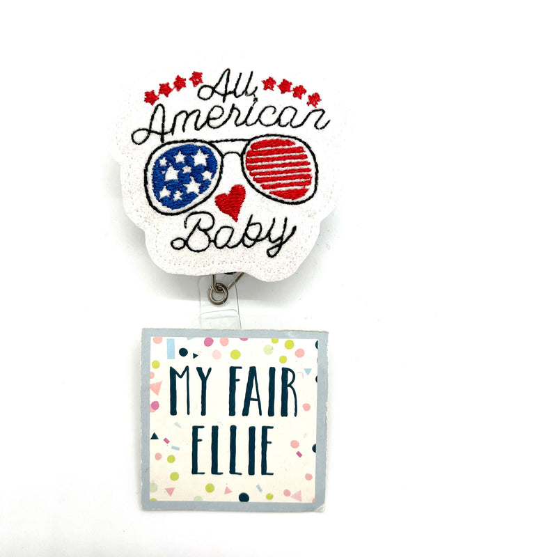All American Baby // Badge Buddy