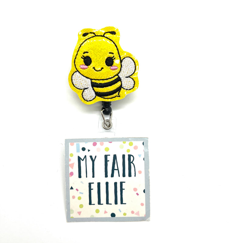 Happy Flying Bee // Badge Buddy