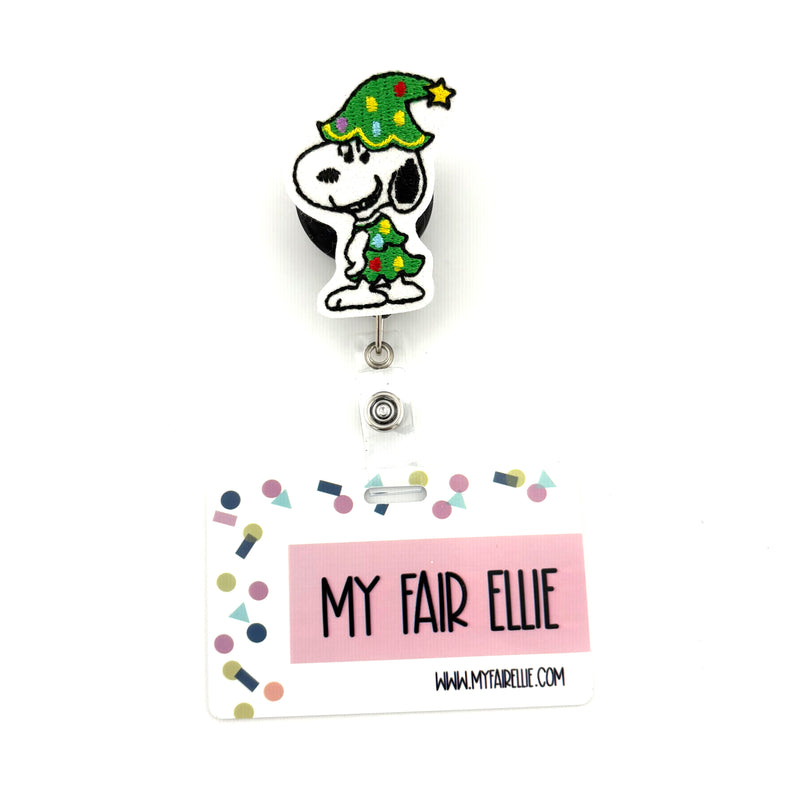 White Dog Christmas Tree // Christmas