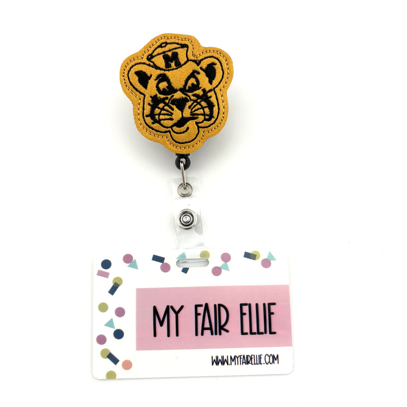 Retro Tiger // Badge Buddy