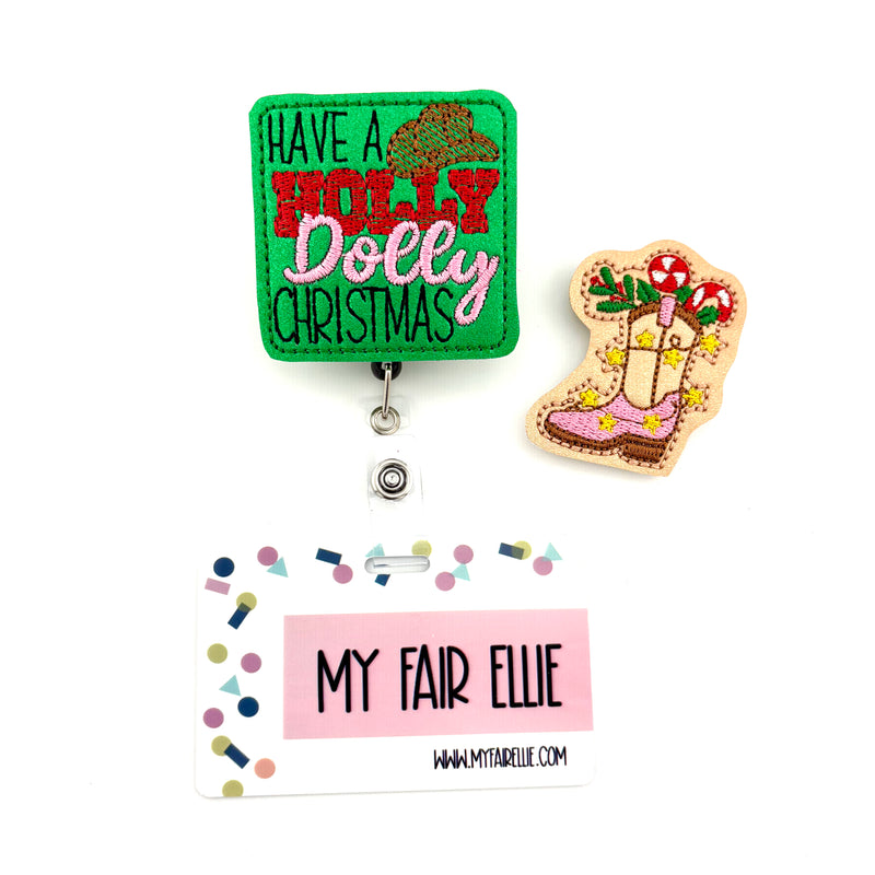 Have a Holly Dolly Christmas // Boot // Christma