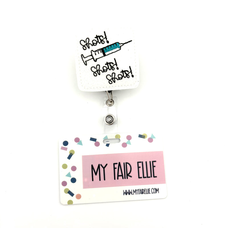 Shots! Shots! Shots! // Badge Buddy