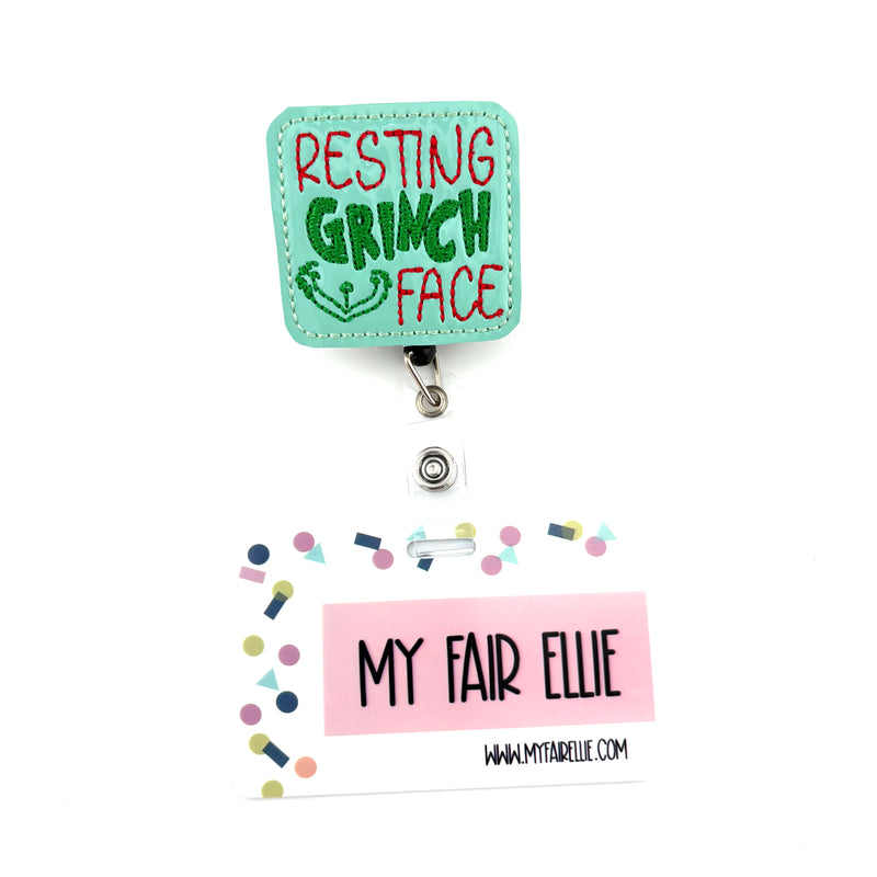 Resting Grinch Face // Christmas