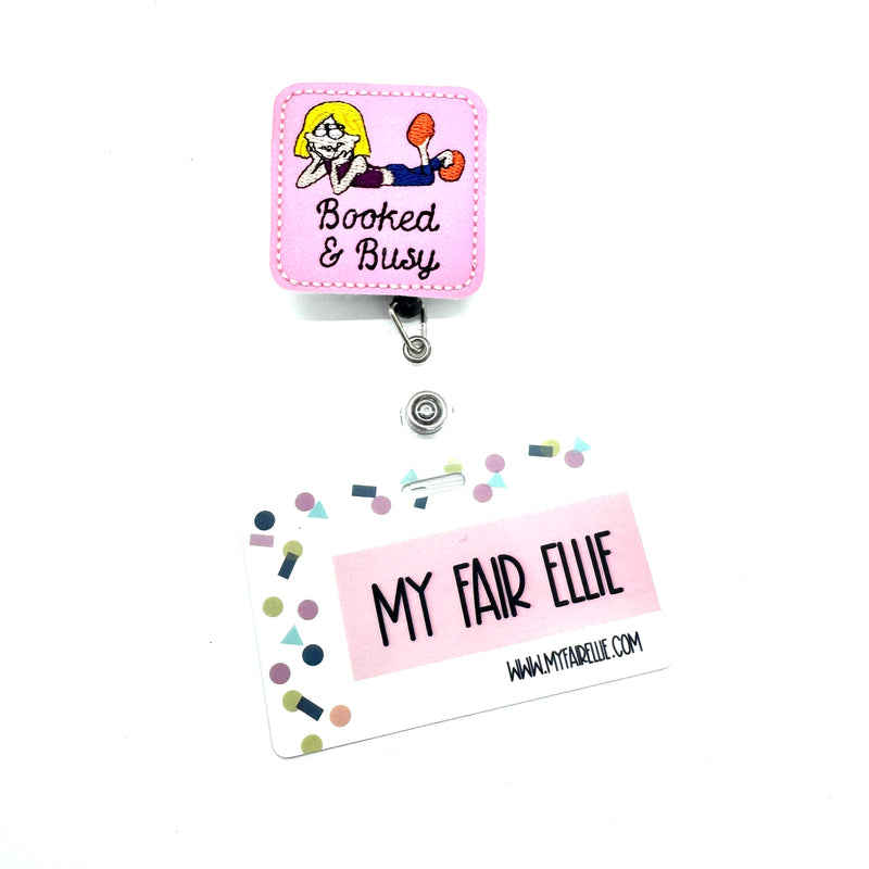 Booked & Busy // Badge Buddy