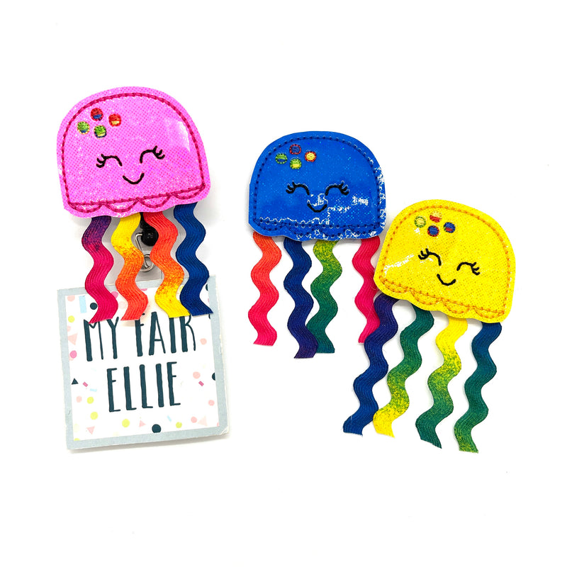 SALE!! Jelly Fish // Badge Buddy