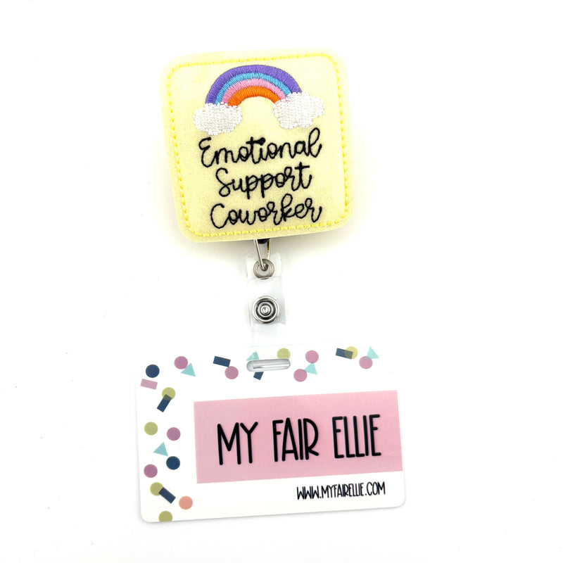 Emotional Support Coworker // Badge Buddy