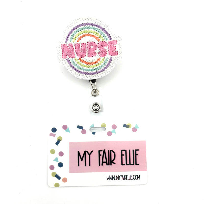 Nurse in Circle // Badge Buddy
