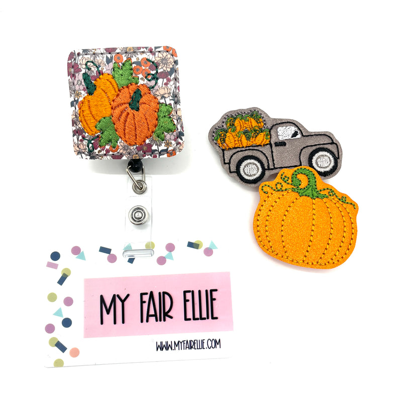 Pumpkin Truck // Badge Buddy