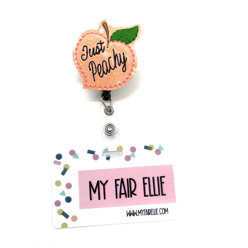 Just Peachy // Badge Buddy