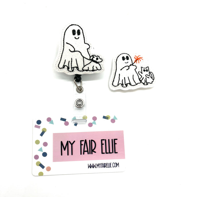 Ghosts with Pets // Halloween