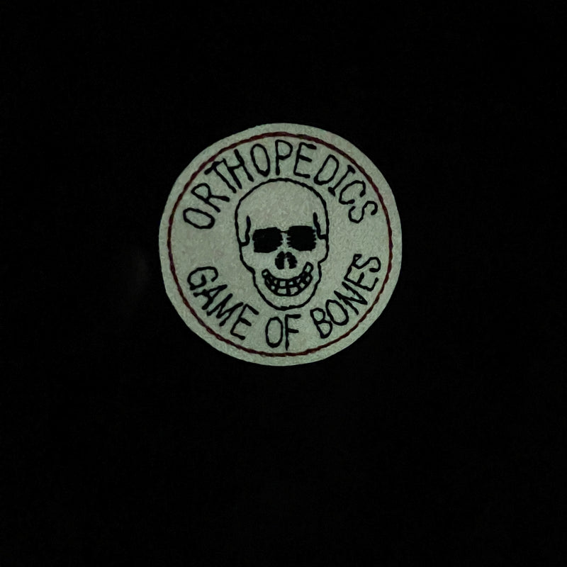 GLOW Orthopedics Game of Bones // Badge Buddy