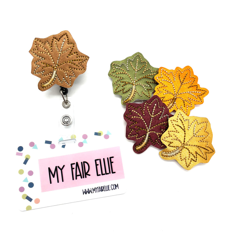 Fall Leaves // Badge Buddy