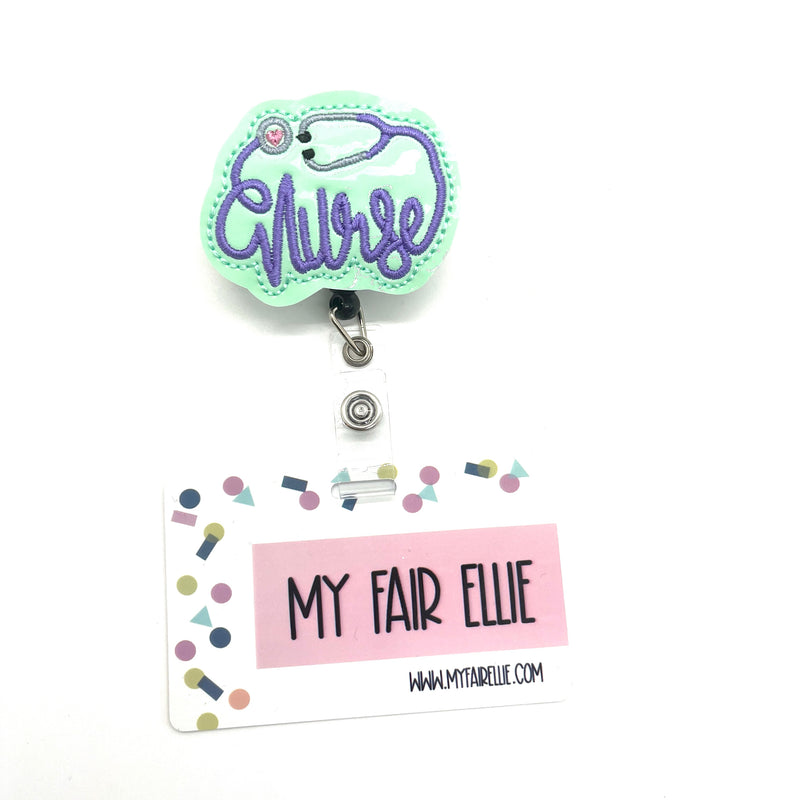 Nurse Stethoscope // Badge Buddy