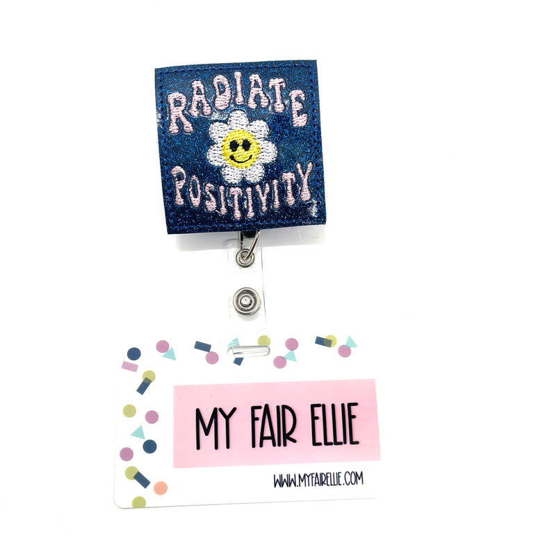 Radiate Positivity // Badge Buddy