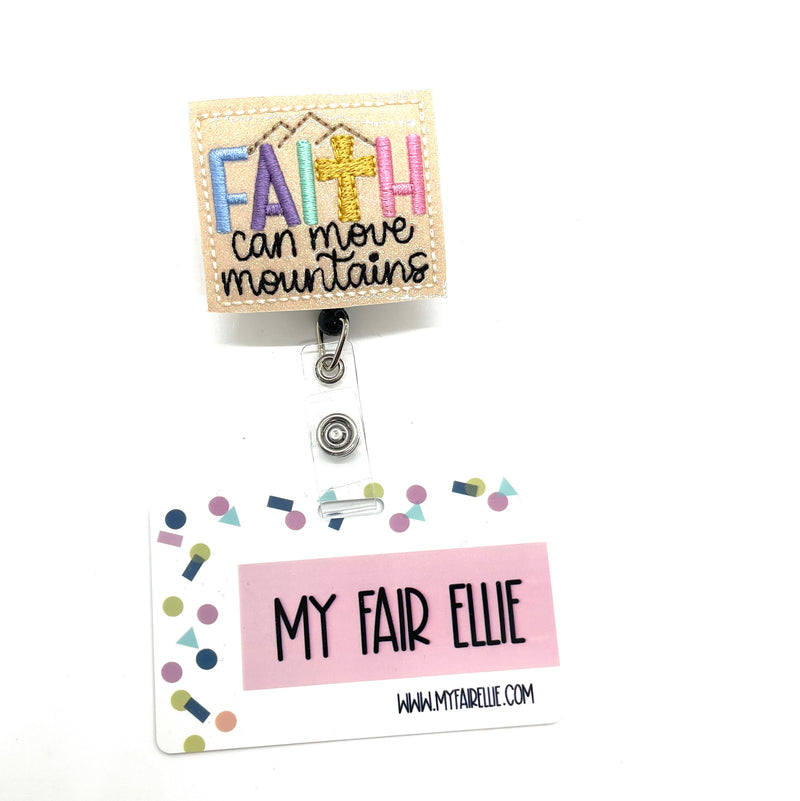 Faith Can Move Mountains // Badge Buddy