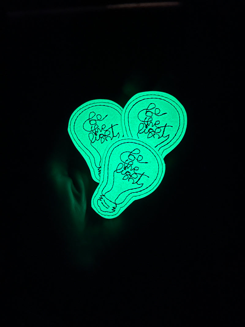 **Glow in the Dark** Be the Light // Badge Buddy