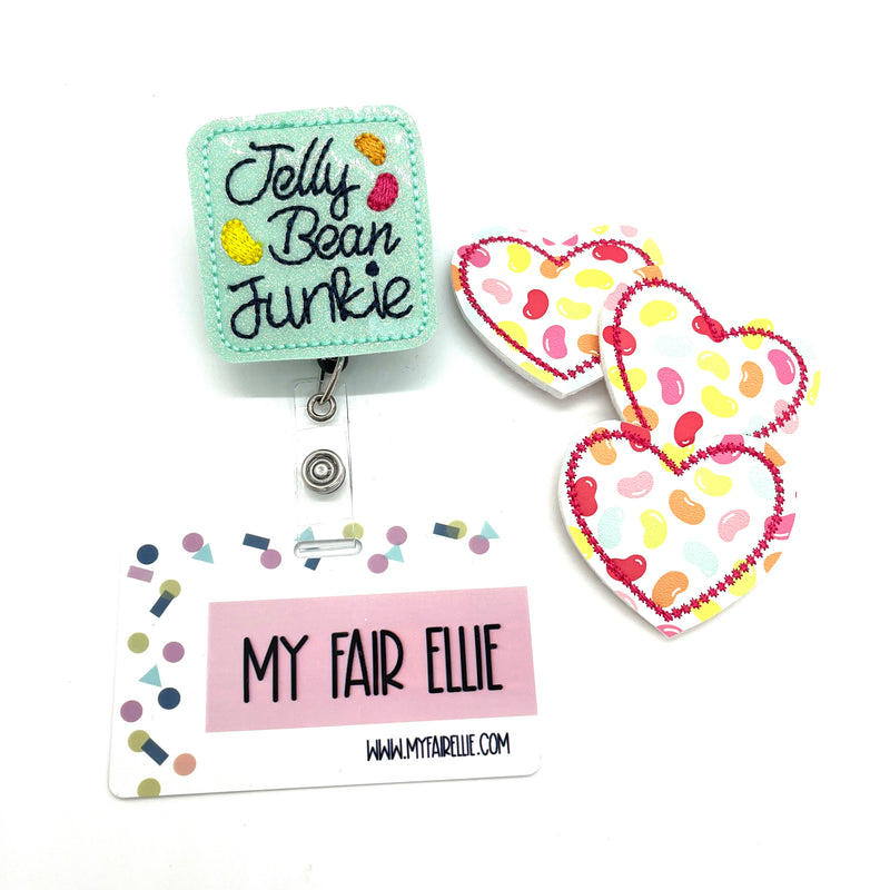 Jelly Bean Junkie // Badge Buddy