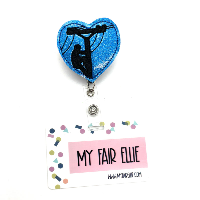 Linemen Heart // Badge Buddy