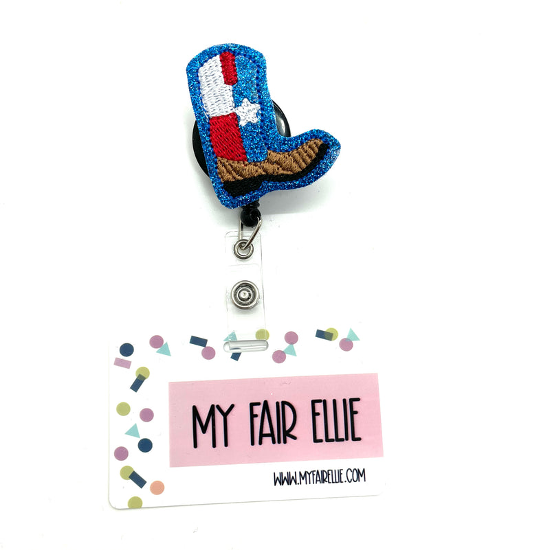 Patriotic Boot // Badge Buddy