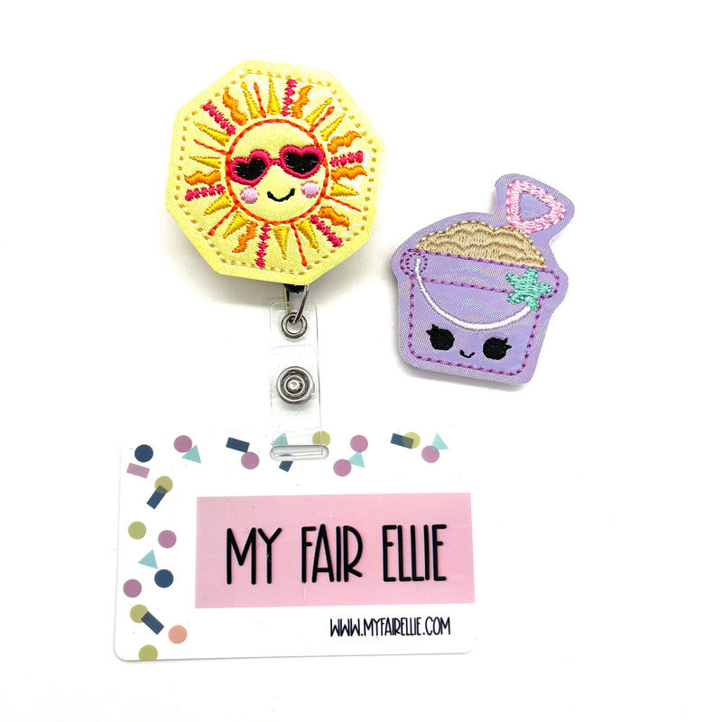 Sunshine & Sand // Badge Buddy