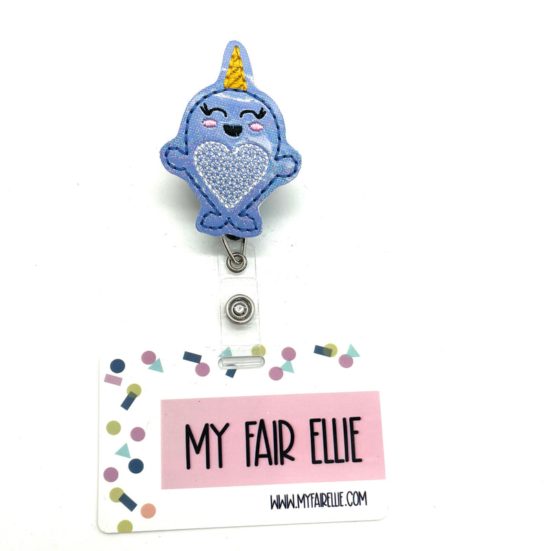 Narwhal // Badge Buddy