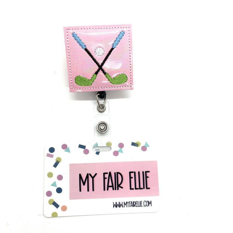 Golf Clubs // Badge Buddy