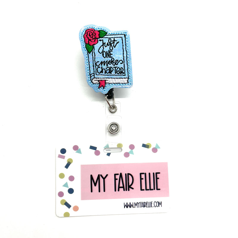 Just One More Chapter // Badge Buddy