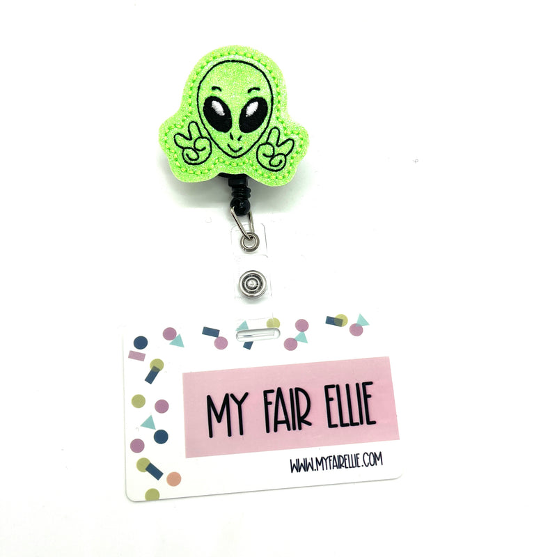 Peace Alien // Badge Buddy