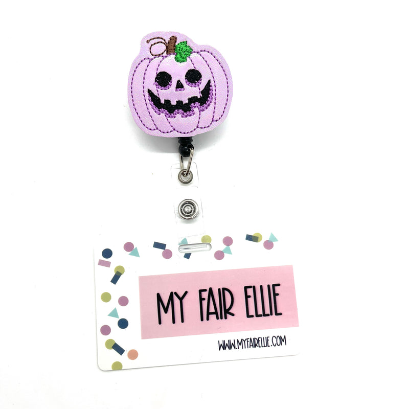 Happy Purple Jack-O-Lantern / Halloween // Spooky Season
