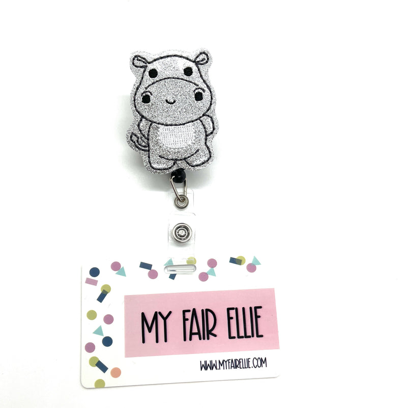 Hippopotamus // Badge Buddy