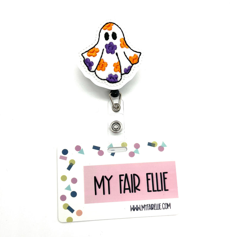 Colorful Daisy Ghost // Spooky // Halloween