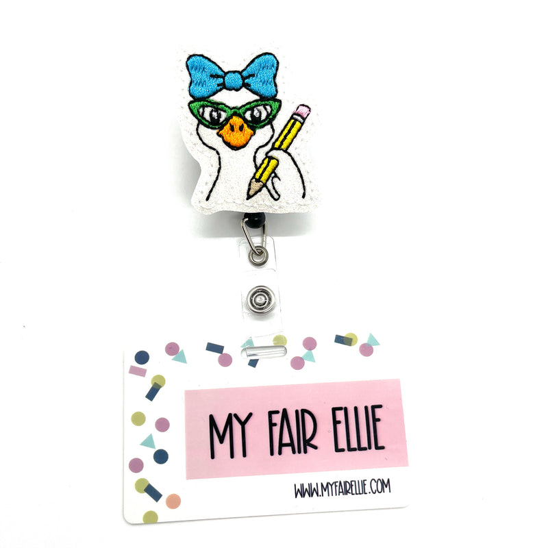 School Goose // Badge Buddy
