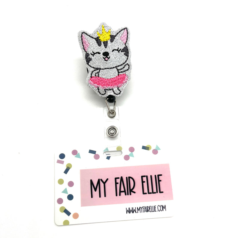 Princess Ballerina Kitten // Badge Buddy