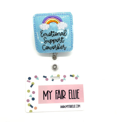 Emotional Support Coworker // Badge Buddy