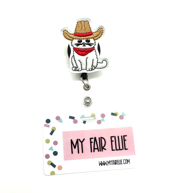 Cowboy Cat // Badge Buddy